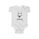 "Giggles" Infant Fine Jersey Bodysuit
