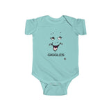 "Giggles" Infant Fine Jersey Bodysuit