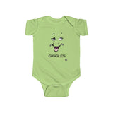 "Giggles" Infant Fine Jersey Bodysuit