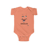 "Giggles" Infant Fine Jersey Bodysuit