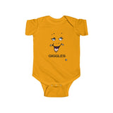 "Giggles" Infant Fine Jersey Bodysuit