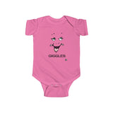 "Giggles" Infant Fine Jersey Bodysuit