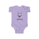 "Giggles" Infant Fine Jersey Bodysuit