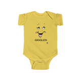 "Giggles" Infant Fine Jersey Bodysuit