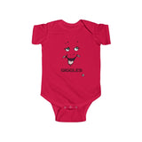 "Giggles" Infant Fine Jersey Bodysuit