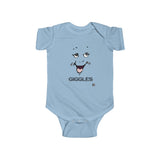 "Giggles" Infant Fine Jersey Bodysuit