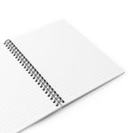 Spiral Notebook - Ruled Line - Free Falling
