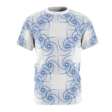 Blue X AOP Cut & Sew Tee