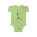 "No Sir Buddy" Infant Fine Jersey Bodysuit