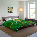 "Mascot of Paradise" Comforter