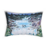 Spun Polyester Lumbar Pillow - Free Falling