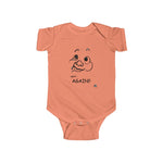 "Again" Infant Fine Jersey Bodysuit