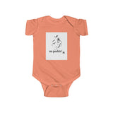 "No Kidding" Infant Fine Jersey Bodysuit