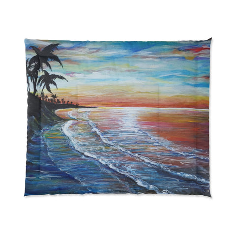 Sunset Wave Comforter