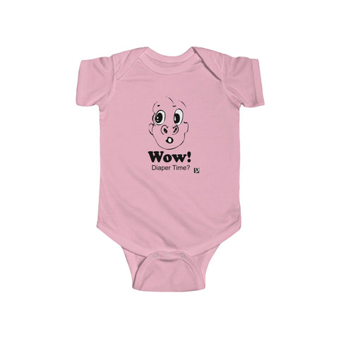 "Wow" Infant Fine Jersey Bodysuit