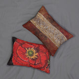 Golden Horizon Polyester Lumbar Pillow