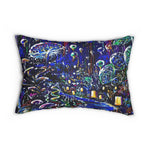 "Underwater Celebration" Spun Polyester Lumbar Pillow