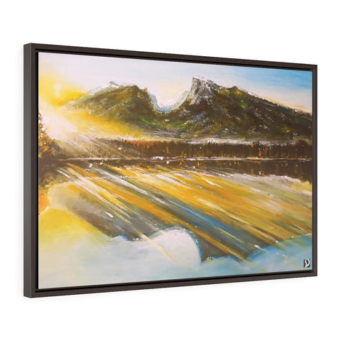 Mountain  Framed Premium Gallery Wrap Canvas