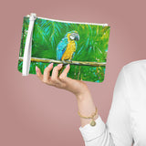 "Mascot of Paradise" Clutch Bag