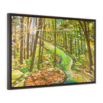 Forest Horizontal Framed Premium Gallery Wrap Canvas