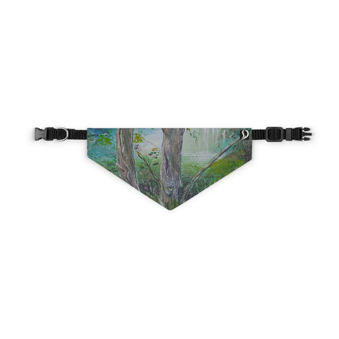 Pet Bandana Collar -Forest By The Sea