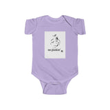 "No Kidding" Infant Fine Jersey Bodysuit