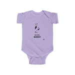 "No Sir Buddy" Infant Fine Jersey Bodysuit