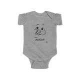 "Again" Infant Fine Jersey Bodysuit