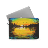 "Serene Lagoon" Laptop Sleeve