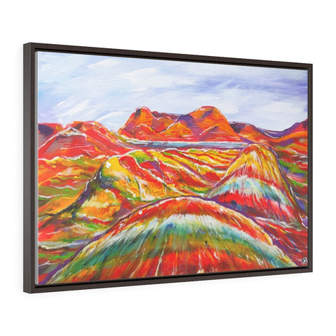 "Nature's Canvas"  Horizontal Framed Premium Gallery Wrap Canvas