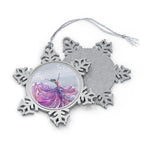 "Dance of Knowing" Pewter Snowflake Ornament