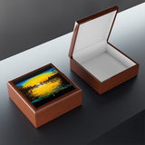 "Serene Lagoon" Jewelry Box