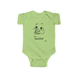 "Again" Infant Fine Jersey Bodysuit