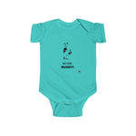 "No Sir Buddy" Infant Fine Jersey Bodysuit