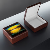 "Serene Lagoon" Jewelry Box